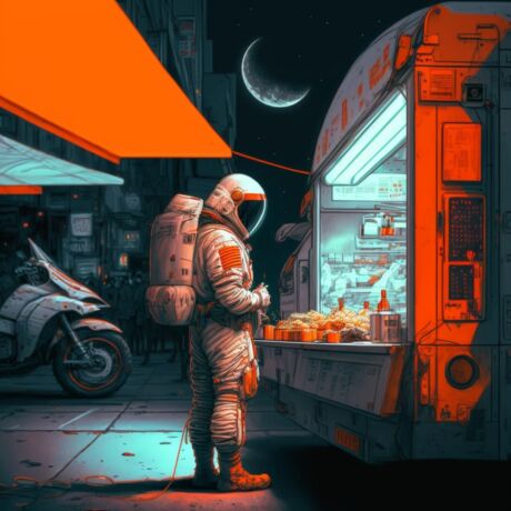 فینگرفود فضایی